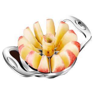 德国岛奇不锈钢家用切苹果水果切片器分割器切水果工具去核器神器
