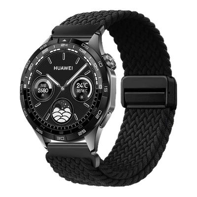 秋冬透气时尚弹力磁吸华为手表带