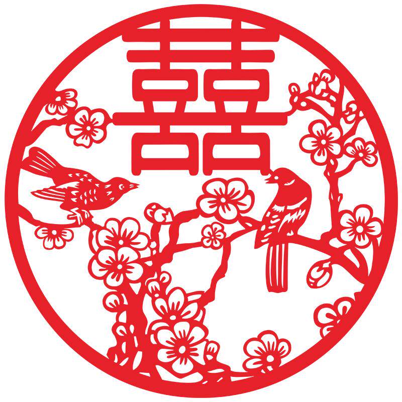红喜字结婚婚庆用品大号喜字大门贴中国风婚房装饰床头背景墙布置