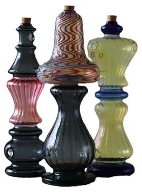 日本制复古氛围感手吹玻璃香炉