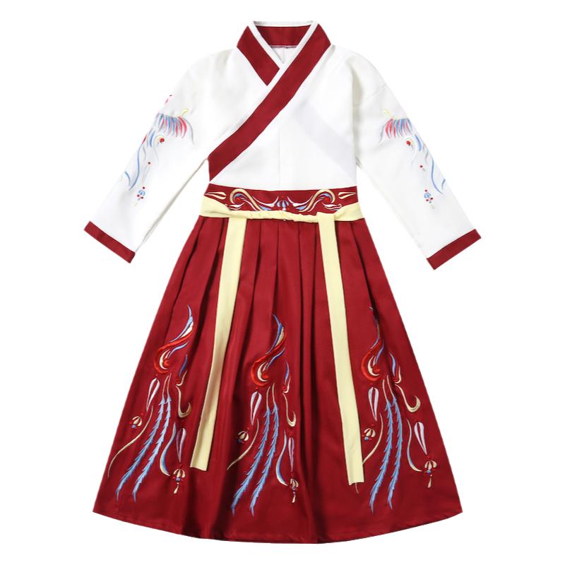 儿童汉服男古装女童国学服三字经儿童演出服
