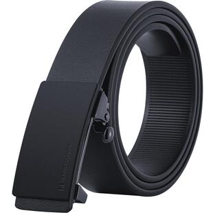 海澜之家皮带男士真牛皮自动扣腰带新款商务休闲百搭内穿裤腰带潮