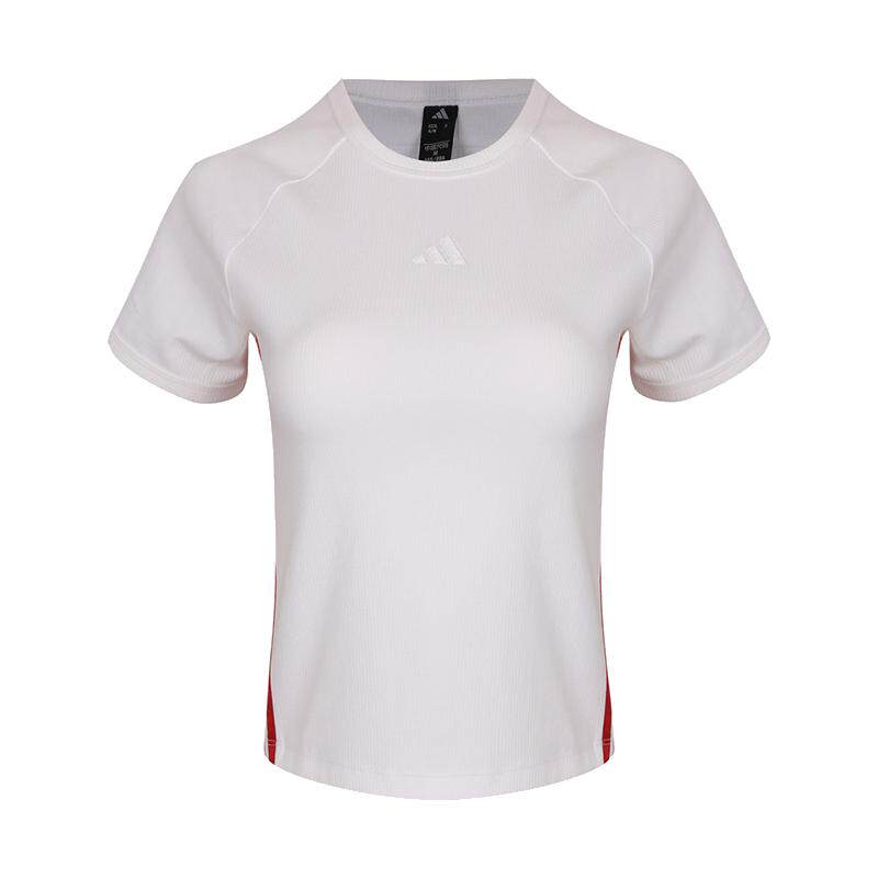 Adidas阿迪达斯女装2026秋季新款DCE JAQD TEE叇休闲T恤KZ4205