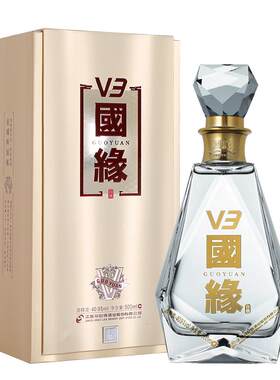 今世缘国缘V3白酒500ml单瓶