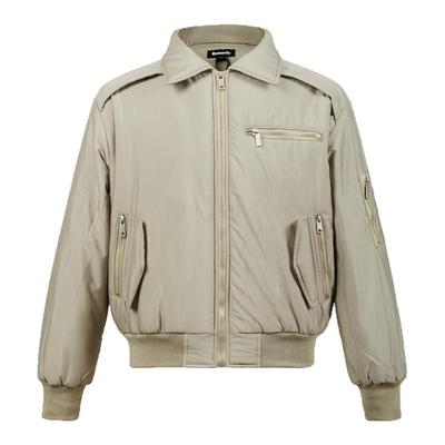 Remedy 美式复古翻领飞行员夹克男女秋冬新款多口袋宽松工装外套