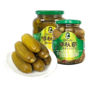 哈尔滨特产喀秋莎俄式酸黄瓜罐头670g腌黄瓜开胃下饭菜速食方便