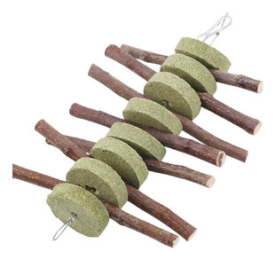 【磨牙】送根茎球  多款龙猫兔磨牙串咬木串营养玩具苹果木苜蓿草