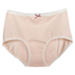 彩田花仙子生理内裤女中腰22091高腰22092卫生经期裤包臀纯色生态