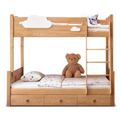 源氏木语上下子母儿童床可拆分