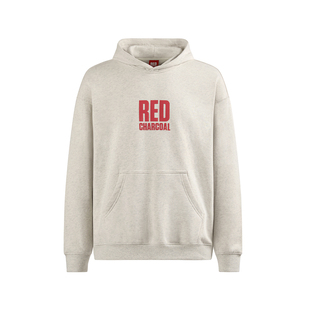 REDCHARCOAL红炭经典LOGO连帽卫衣男秋新款美式潮牌宽松男士上衣