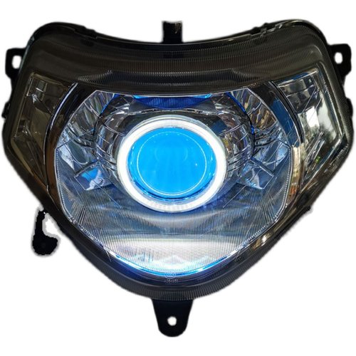 适用于本田WH125T-5A 9A 喜致喜鲨 改装 双光透镜 氙气灯大灯总成