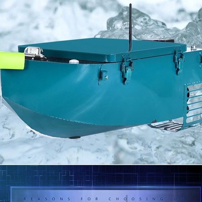 拉网船大马力不锈钢下网大功率电动遥控船遥控拖网船放网船led