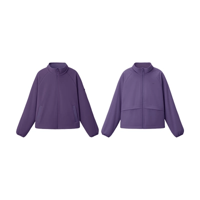 蕉下双面穿万粒绒外套抓绒内胆