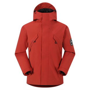 凯莱牧户外羽绒冲锋衣男女同款2025新款极寒防风防水登山服外套