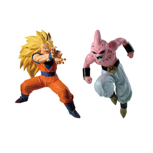 正版现货眼镜厂 龙珠 MATCH MAKERS 超3孙悟空 魔人布欧 景品手办