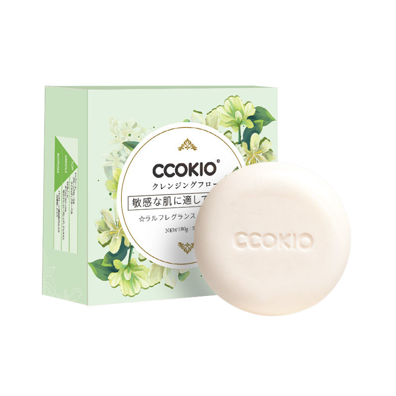 日本ccokio乳木果洁面皂沐浴香皂