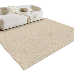 赛波斯琥珀进口羊毛地毯奶油意式中古轻奢高级感客厅卧室2025新款