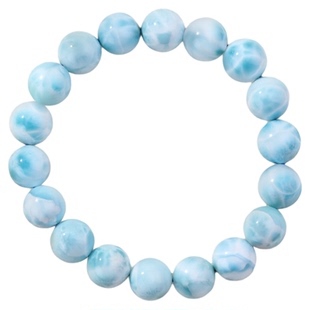 原矿天然海纹石散珠手串手链圆珠子diy饰品项链水晶玉石单珠配件