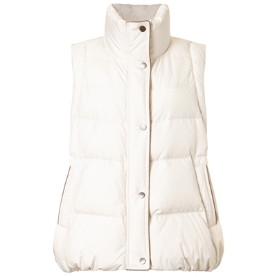 【白鹅绒】CADIDL卡迪黛尔商场同款御寒羽绒马甲女年冬季