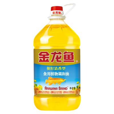 金龙鱼葵籽清香型食用调和油5L