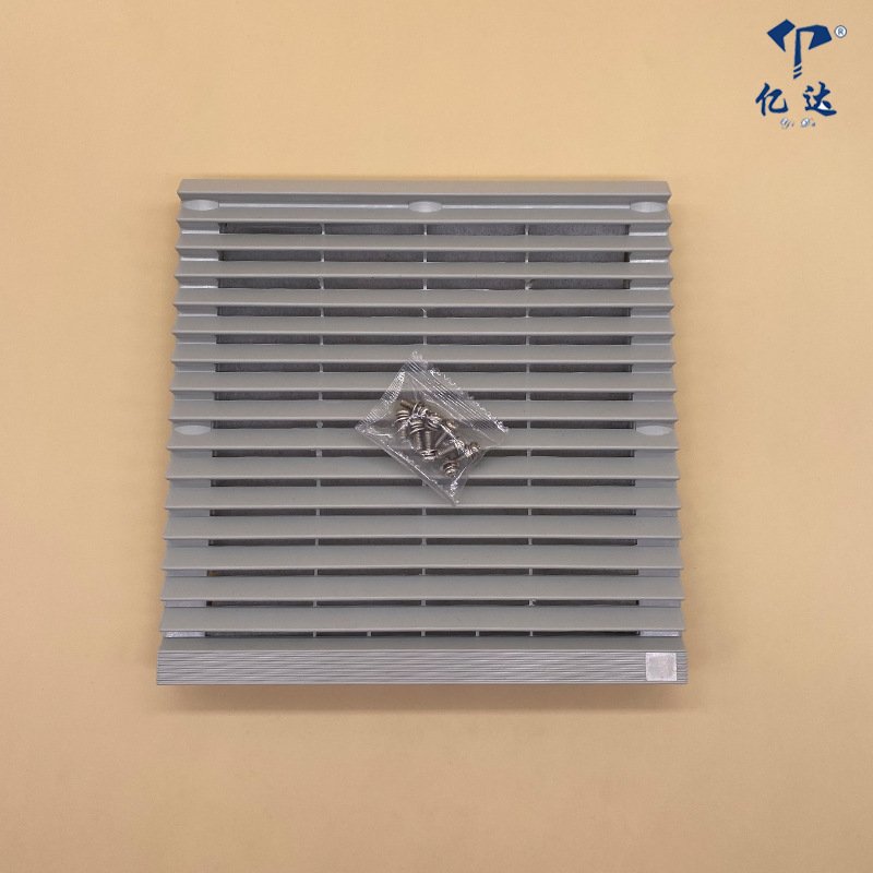 直销801网803通风过滤806组防尘防水ABS密封圈双层百叶窗风口