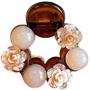 高级感半扎发小抓夹女2025新款高马尾发卡后脑勺盘发夹鲨鱼夹头饰