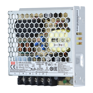 LRS-75-12明纬12V开关电源75W监控6A直流工业变压器LED灯带220转