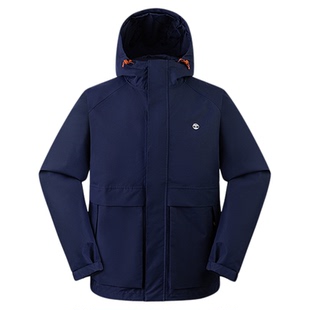 Timberland添柏岚官方男装冲锋衣外套秋冬新款防水防风宽松|0YH6H