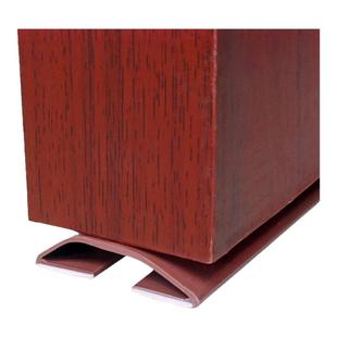 LQ81门底密封条自粘门缝隔音条防风贴木门房门缝防虫挡尘条拱形门