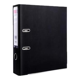 得力快劳夹文件夹打孔穿孔资料册收纳整理夹A4双孔加厚合同插页快劳活页资料试卷打洞可拆卸夹夹板5481