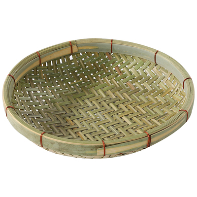 干果篮茶道大号手工竹编