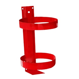 灭火器挂架2只装4公斤墙上不锈钢挂钩车棚柱子放置架消防固定支架