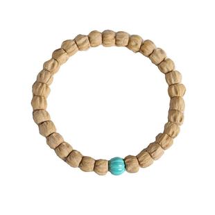 2024新热振百香籽文玩手串 陨石坑雕刻直切高密藏式手链男女配饰