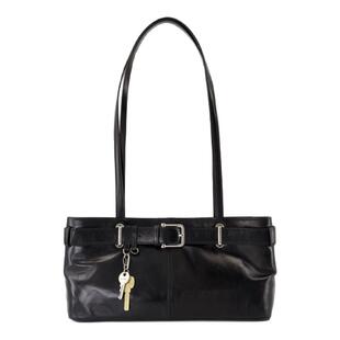 Osoi 黑色皮制单肩包