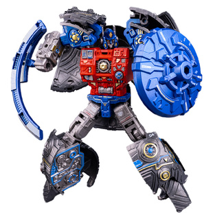 儿童变形玩具男孩金刚机械星球元始天尊原始地球仪机器人模型手办