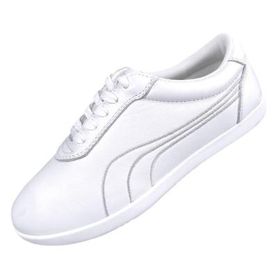 高端太极鞋真皮牛筋底太极拳男鞋