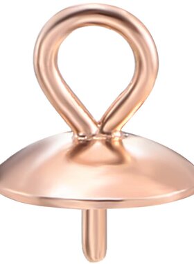 925银玉石珍珠配饰18K金空托