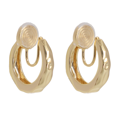 圆圈耳夹无痛设计不规则表面