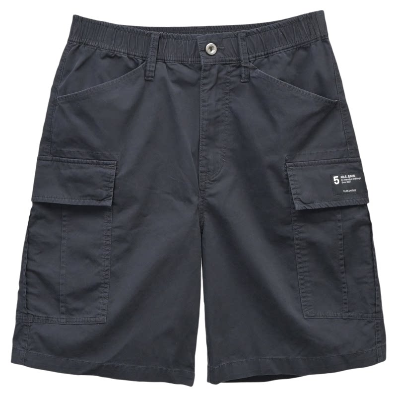 ABLEJEANS男夏季宽松五分短中裤