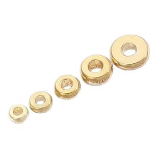 文玩手串隔片垫片隔垫隔珠配饰配件大全透明塑料硅胶手链佛珠水晶