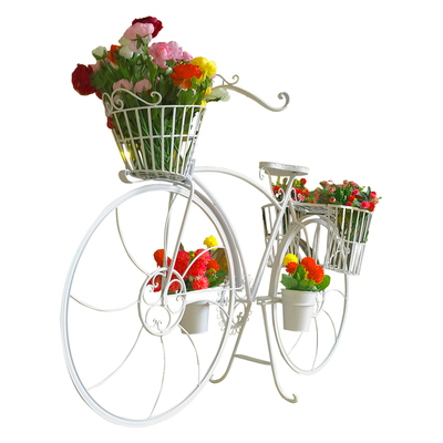 自行车铁艺橱窗创意摆件户外