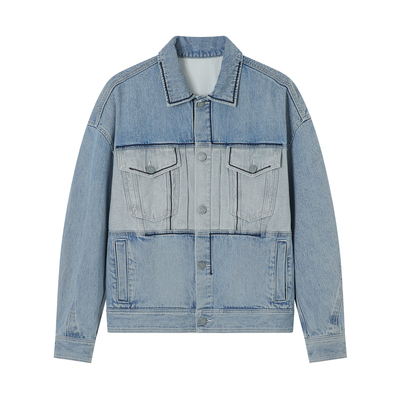 NUMBERHERE水洗牛仔夹克