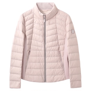 保罗彼得2025冬季新款女90鸭绒羽绒服轻薄款立领短外套DCEDR00431