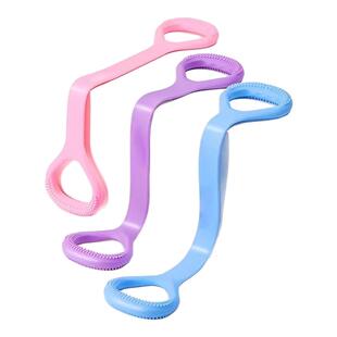 八字拉力器开背健身女拉伸带弹力带锻练器材家用开肩美背瑜伽神器