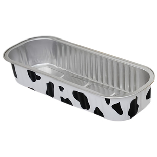 空气炸锅锡纸碗铝箔可重复家用烤箱蛋糕布丁烘焙模具小锡纸盒杯盘