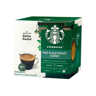 星巴克咖啡胶囊兼容雀巢DOLCE GUSTO 派克市场Pike Place美式浓黑