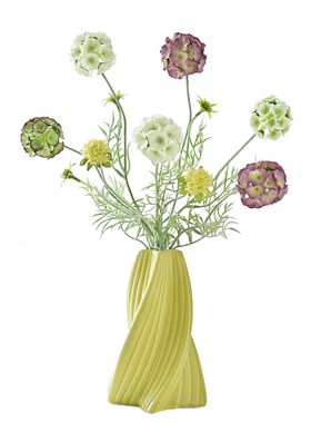 中式意境造型创意仿真花假花欧式装饰品干花艺术仿真花摆设品柠檬