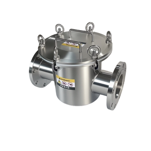 不锈钢磁性过滤器液体浆料强磁管道除铁器锂电池食品化工业吸铁器