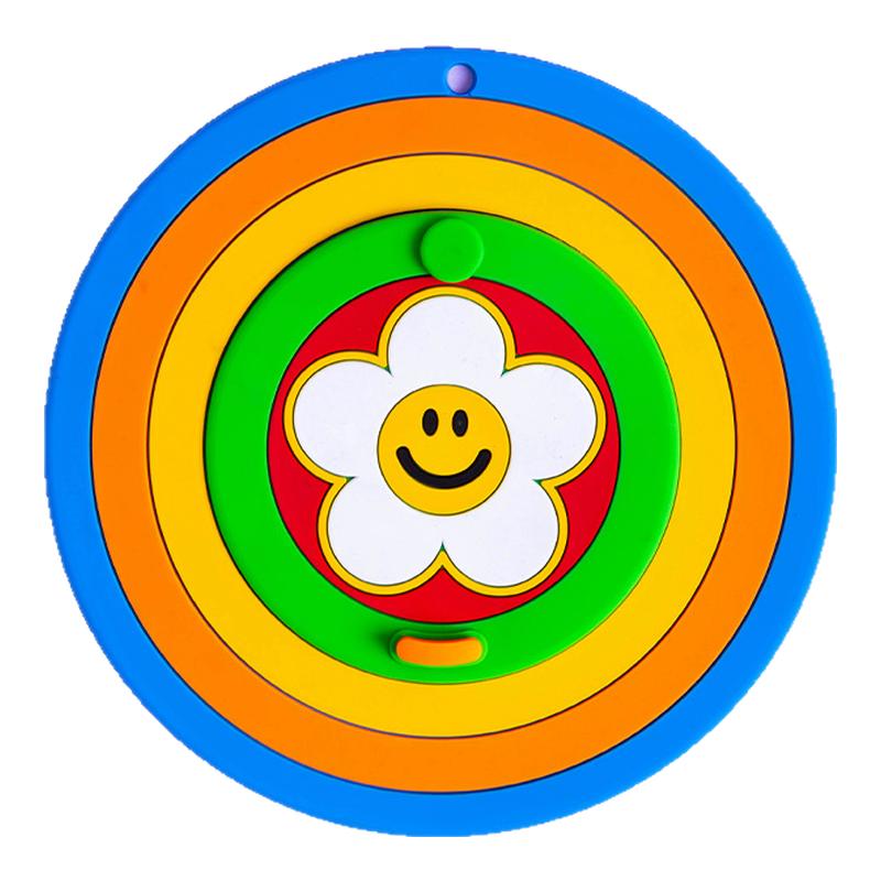 彩虹二合一地漏盖卫生间防臭厨房防堵水槽软胶下水道厕所堵口过滤