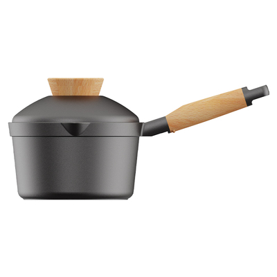 悦味不粘盖变碗易清洗奶锅